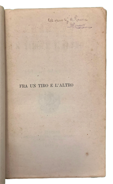 Fra un Tiro e l'Altro per Arturo Renault,