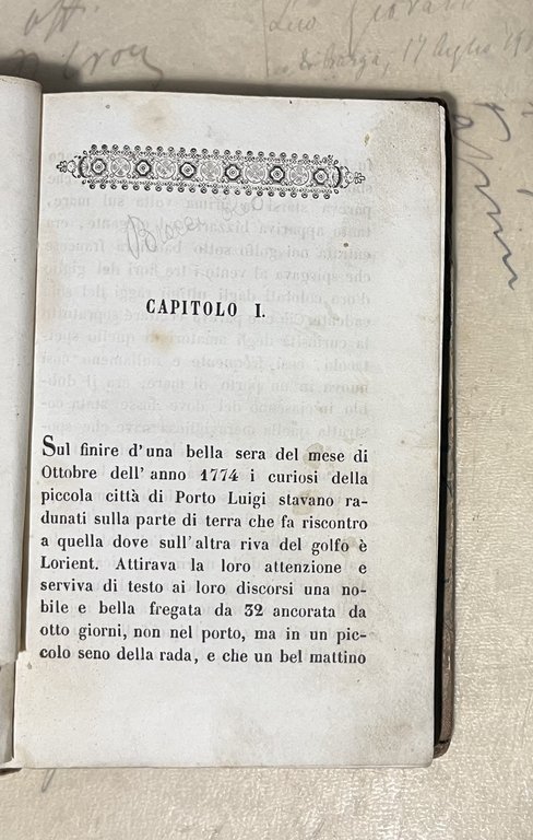 Il capitano Paolo, racconto storico Alexandre Dumas; prima versione italiana.