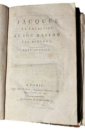 Jacques le Fataliste et son maître,