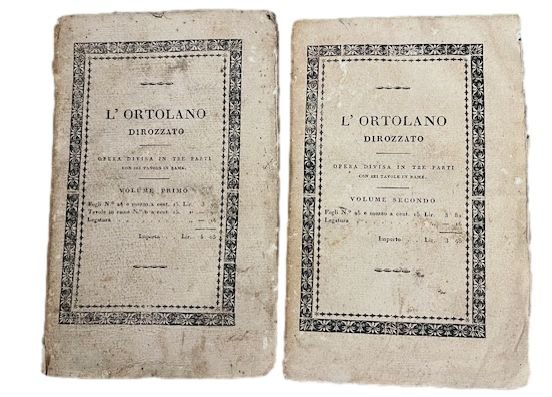 L'ortolano dirozzato di Filippo Re Cavaliere dell'Ordine della Corona Ferrea, … | Immagine Gallery 1