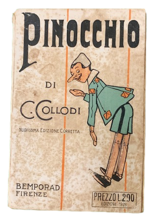 Le Avventure di Pinocchio, Storia di un Burattino. Nuovissima edizione. Illustrazioni in nero e a colori.
