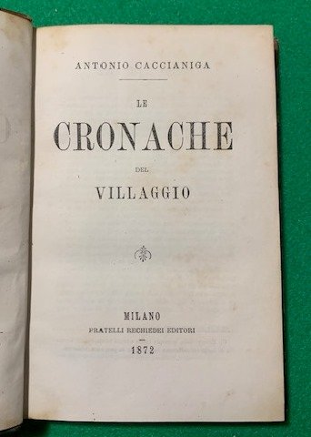 Le Cronache del Villaggio,