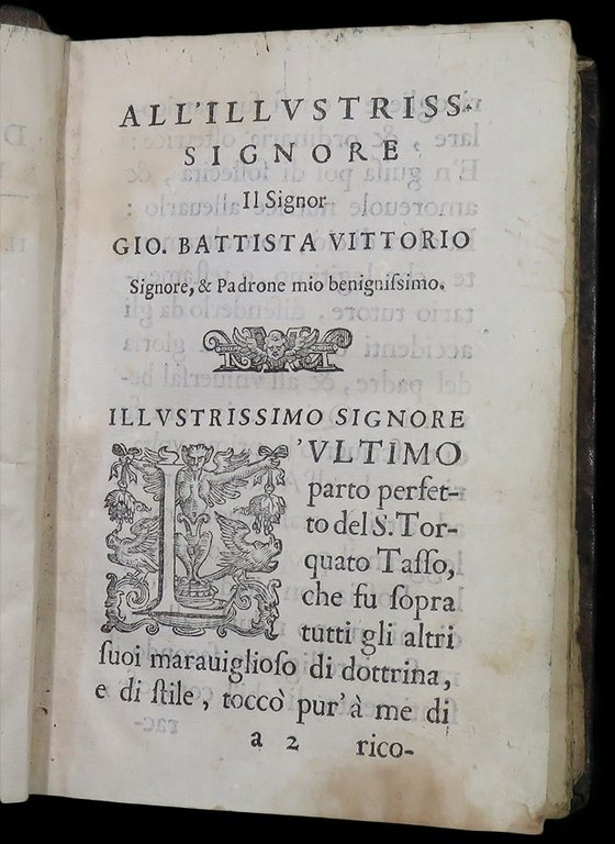 Le Sette Giornate del Mondo Creato del S. Torquato Tasso, …