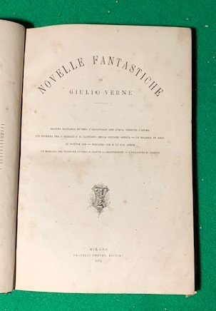 Novelle Fantastiche di Giulio Verne,