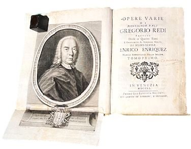 Opere varie di Monsignor Balì Gregorio Redi Aretino, Divise in …