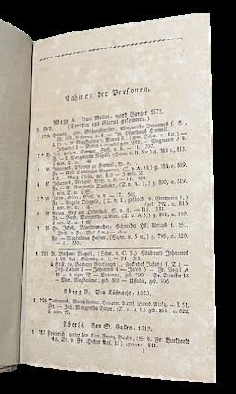 Verzeichniß der Stadt-Bürgerschaft von Zürich auf das Neujahr 1827. Herausgegeben …