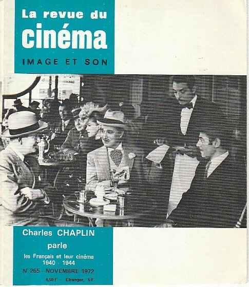 La revue du cinéma Image et Son n° 265: Charles …