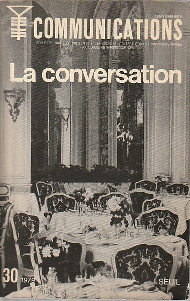 Communications n° 30: La conversation,