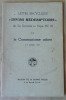 Lettre Encyclique "Divini Redemptoris" . sur le communisme athée.