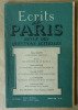 Ecrits de Paris. Revue des Questions Actuelles, N° 64 février …