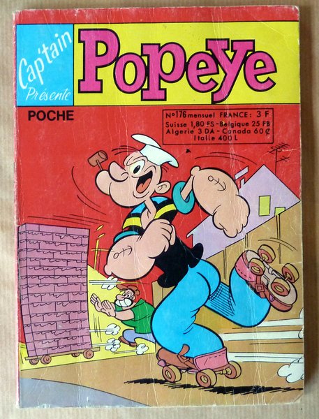 Popeye poche. Captain présente Popeye Poche N°176.