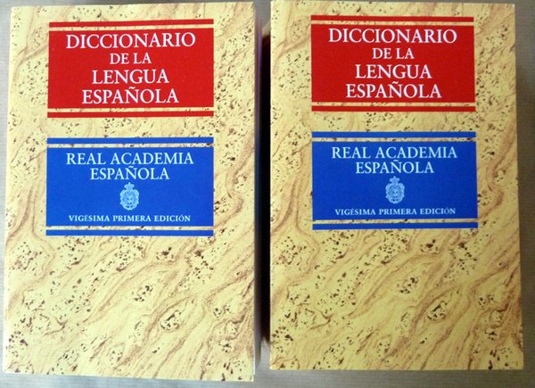 Diccionario de la Langua Espanola. 2 vol. Dictionnaire de la …