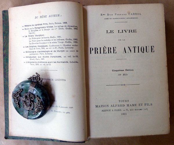 Le Livre de La Prière Antique.