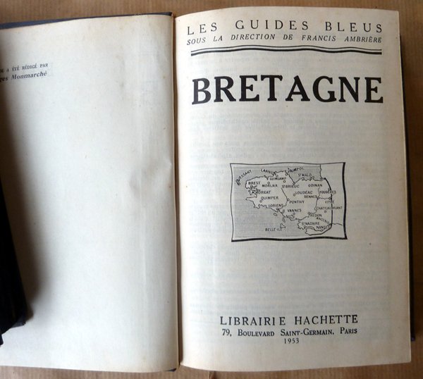Les Guides Bleus. Bretagne.