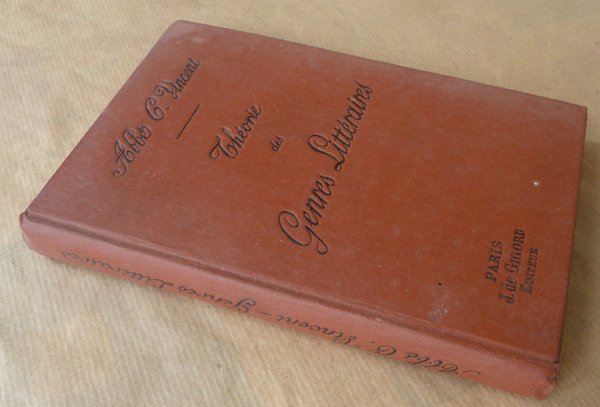 Théorie des Genres Littéraires.