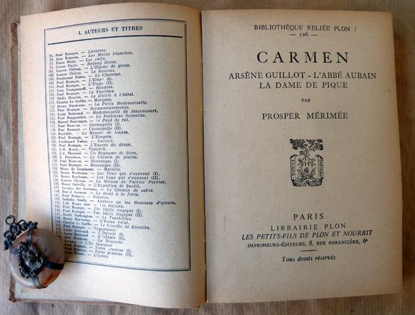 Carmen-L'Abbé Aubain-La Dame de Pique.