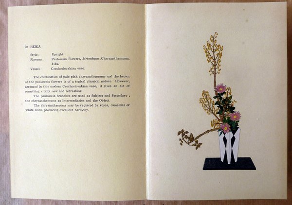Flower Arrangements of the Ohara School. Vol. 1. New Edition.
