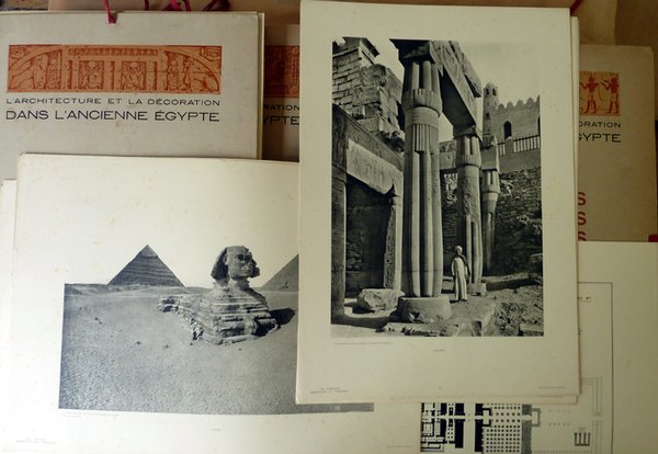 L'Architecture et la Décoration dans L'Ancienne Egypte. Ensemble complet de …