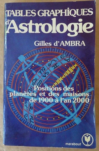 Tables Graphiques D'Astrologie. Positions des Planètes de 1900 à 2000.