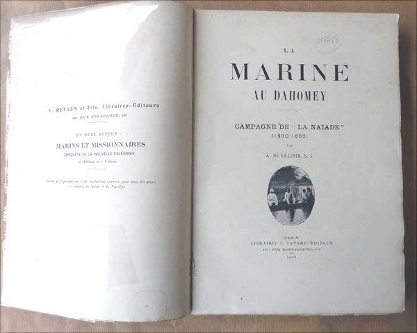 La Marine au Dahomey. La naïade (1890-1892).