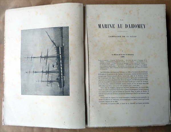 La Marine au Dahomey. La naïade (1890-1892).