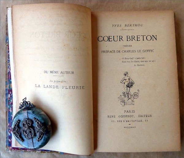 Coeur Breton. Poésies. Préface de Charles Le Goffic.