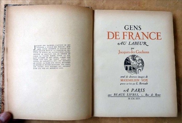 Gens de France au Labeur.