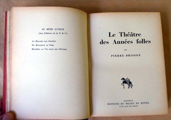 Le Théâtre des Années Folles.