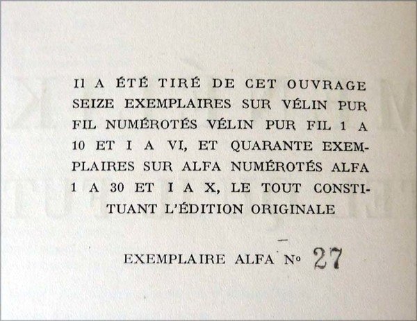 Ménélik tel qu'il fut. Edition Originale.