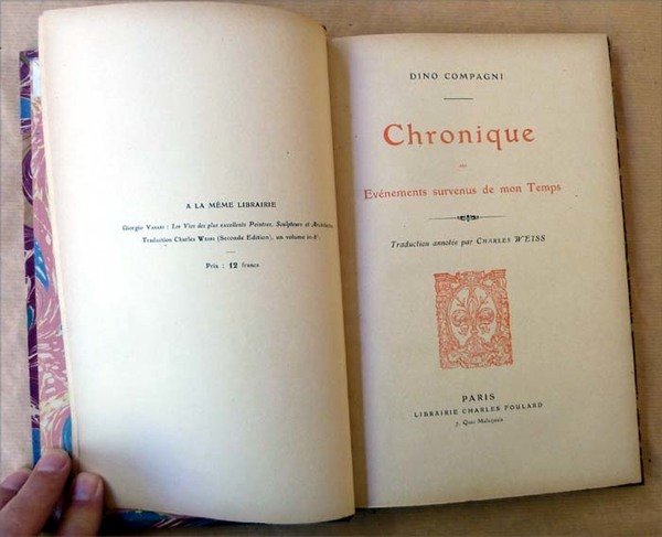 Chronique des évènements survenus de mon temps. Traduction annotée par …