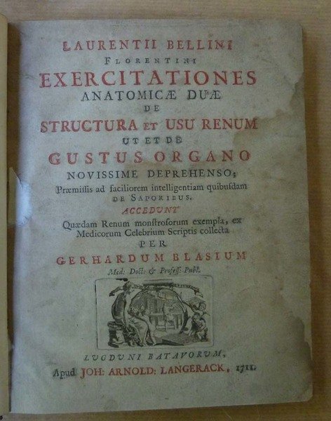 Exercitationes Anatomicae Duae de Structura et Usu Renum ut et …