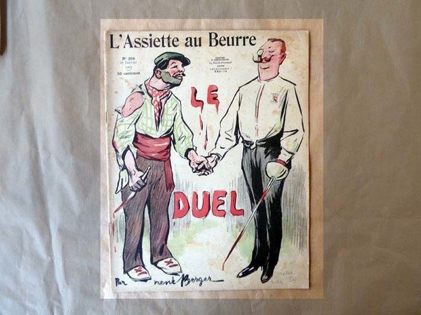 L'Assiette au Beurre. Le Duel. N°304.