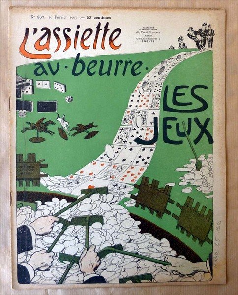 L'Assiette au Beurre. Les Jeux. N°307.