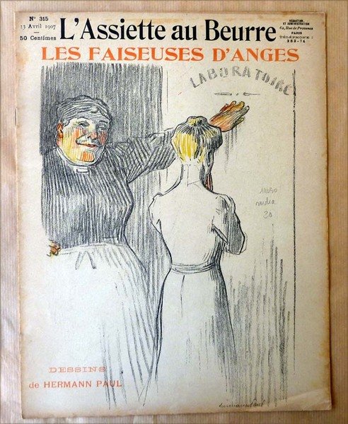 L'Assiette au beurre. Les faiseuses d'Anges. N°315.