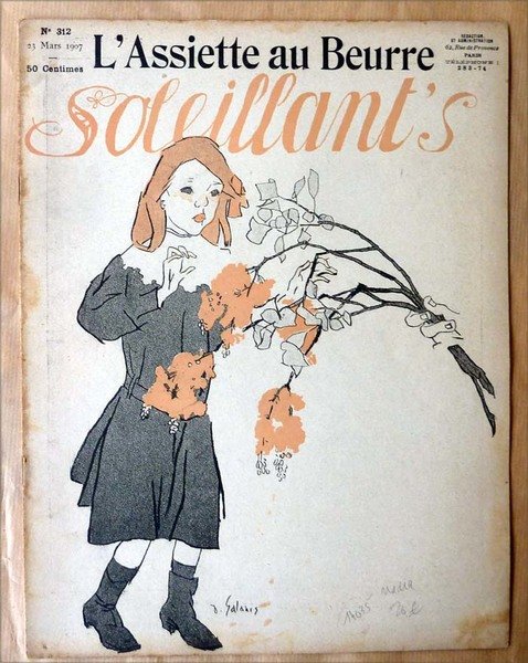 L'Assiette au Beurre. Soleillant's. N°312.