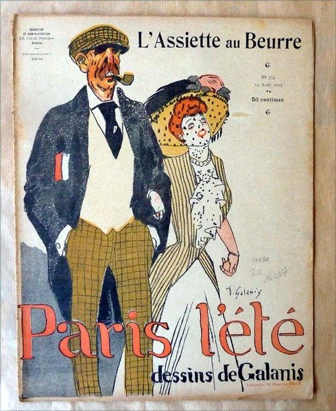 L'Assiette au beurre. Paris L'été. N°334.