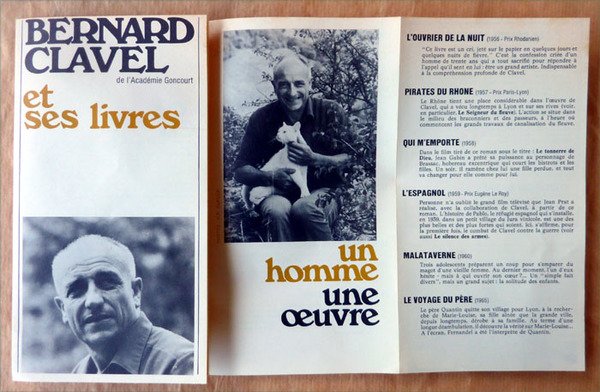 Bernard Clavel et ses Livres.