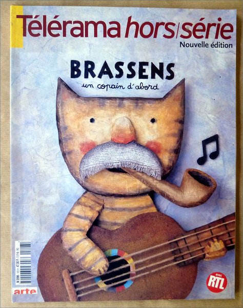 Brassens. Un copain d'abord. Télérama hors série nouvelle édition.