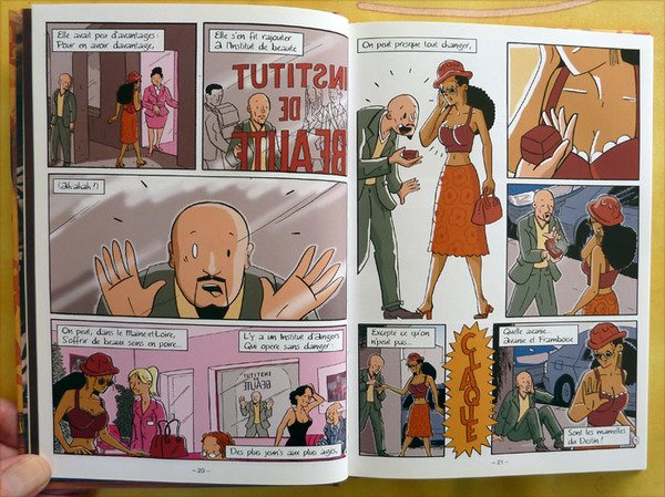 Chansons de Boby Lapointe en Bandes Dessinées.