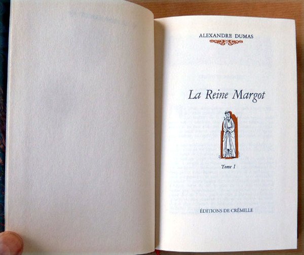 La Reine Margot. Tome 1 seul.