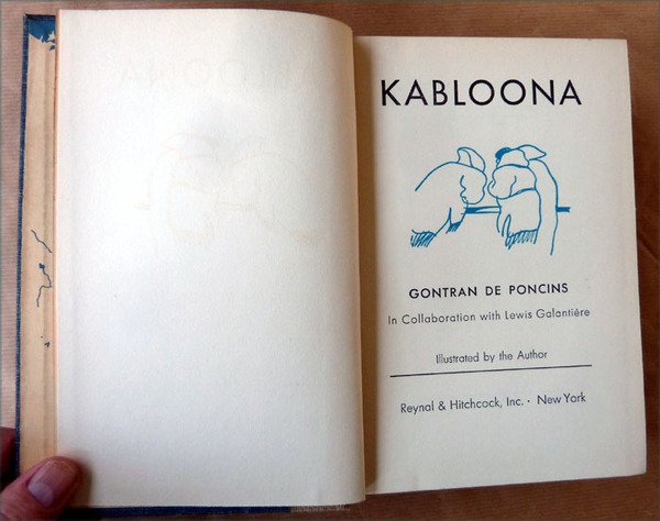 Kabloona. Illustré par l'auteur.