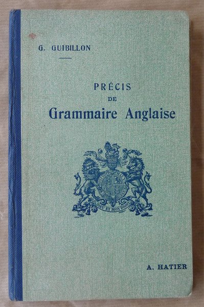 Précis de Grammaire Anglaise.