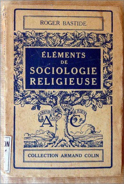 Eléments de sociologie religieuse.