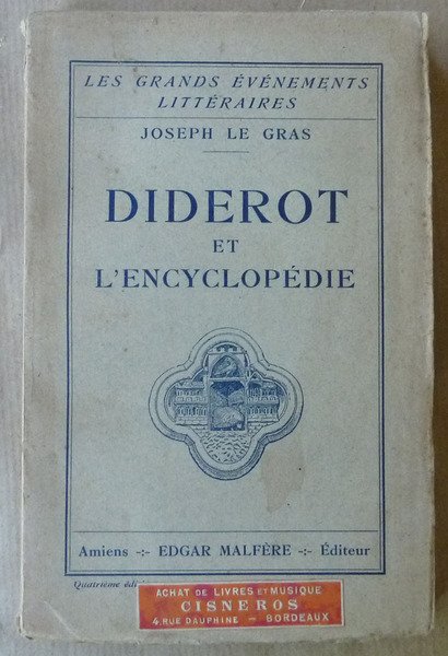 Diderot et L'Encyclopédie.