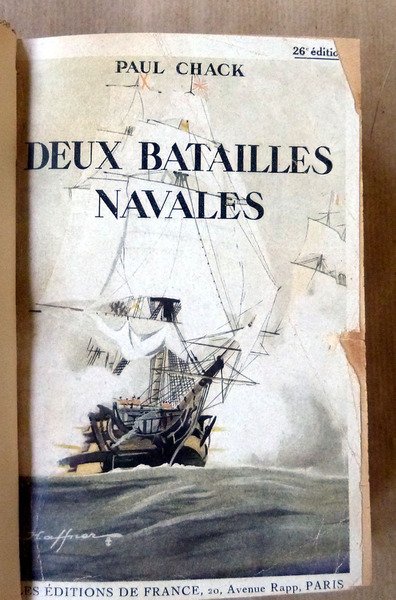 Deux Batailles Navales. Lépante. Trafalgar. Avec 6 cartes dressées par …