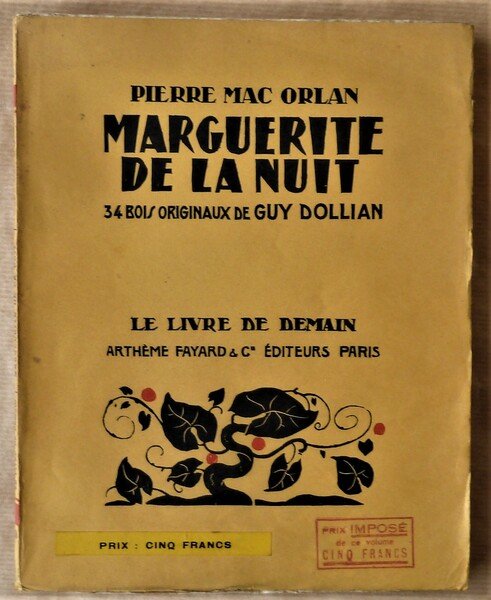 Marguerite de La Nuit. 34 bois originaux de Guy Dollian.