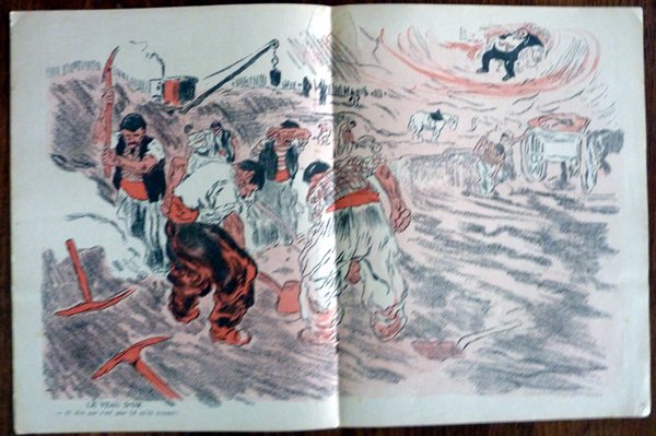 L'Assiette au Beurre N° 159. "Mossieu l'Entrepreneur", par Léon-Georges. Caricature.