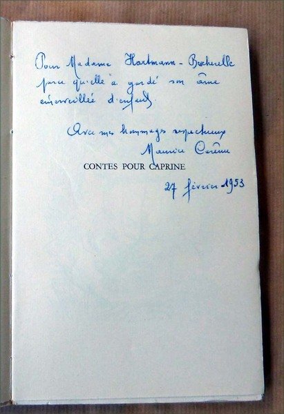 Contes pour Caprine.