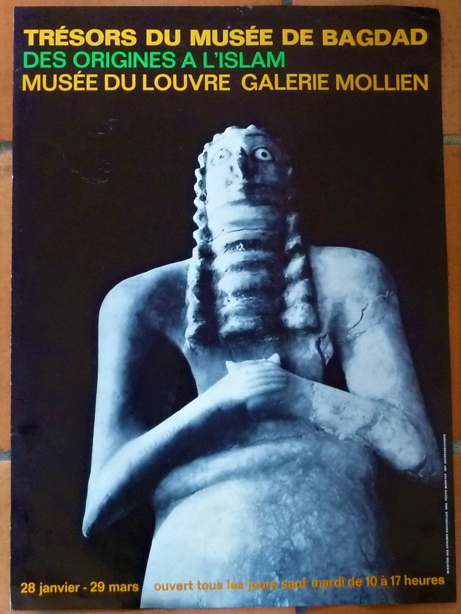 Affiche éditée à l'occasion de l'exposition "Trésors du Musée de …