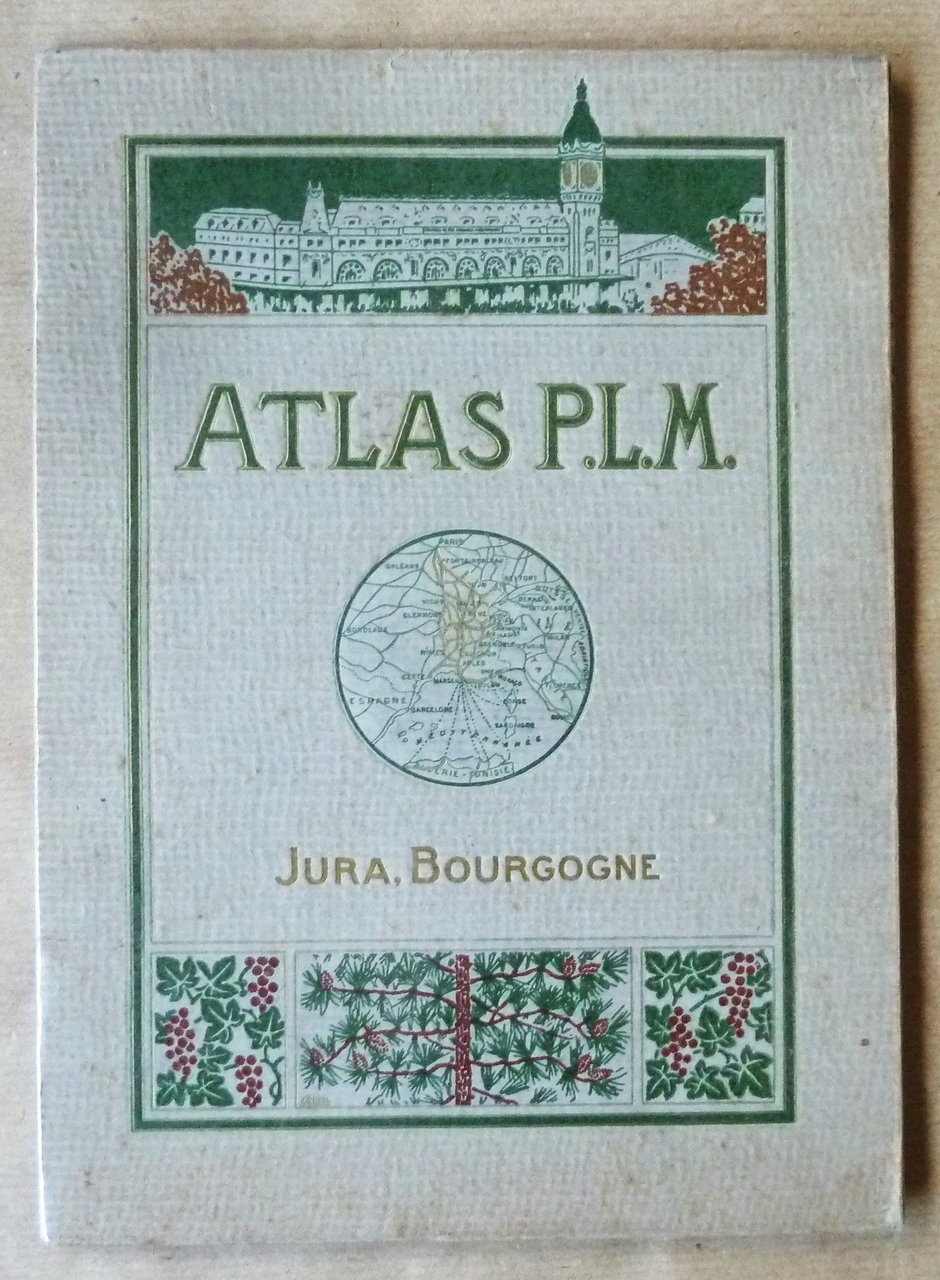 Atlas PLM. Jura. Bourgogne. Franche-Comté-Bresse-Dijonnais-Aussois-Morvan-Nivernais.